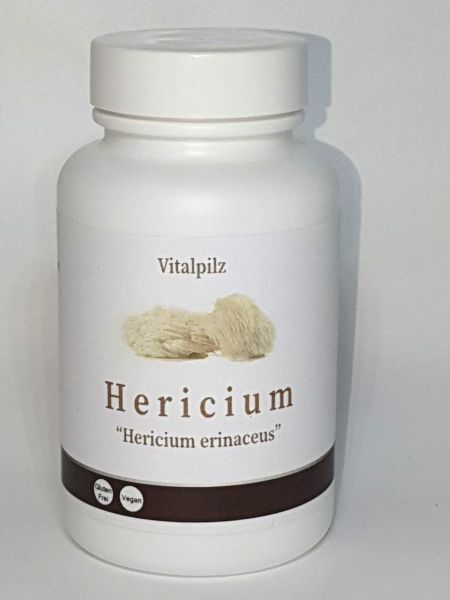 Hericium (Hericium erinaceus) Kapseln (Geistige Energie)
