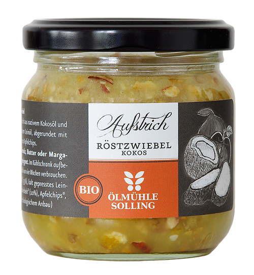 Bio Röstzwiebel Kokos Aufstrich