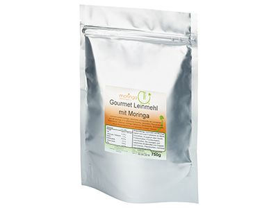 Gourmet BIO Leinmehl mit Moringa, 750 g
