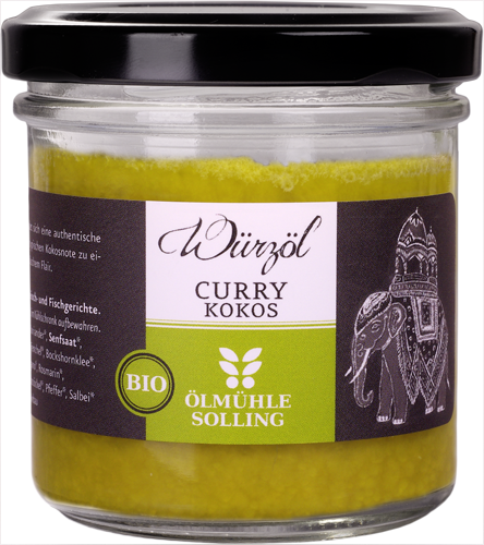Bio Curry Kokoswürzöl