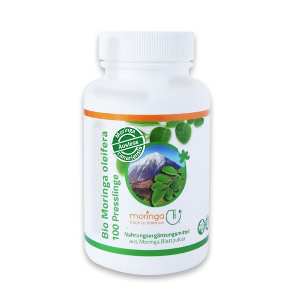 Bio Moringa Auslese Presslinge, 100 Stück